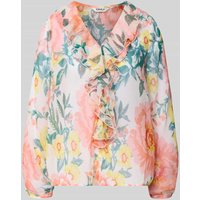 Only Regular Fit Bluse mit Volants Modell 'MILLA' in Offwhite, Größe XS Only Regular Fit Bluse mit Volants Modell 'MILLA' in Offwhite, Größe XS von Only