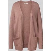 Only Regular Fit Cardigan aus Viskose-Mix Modell 'LESLY' in Mauve, Größe M von Only
