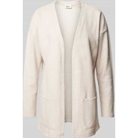 Only Regular Fit Cardigan mit Baumwolle Modell 'MATTY' in Beige Melange, Größe M von Only