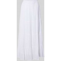 Only Regular Fit Maxi-Rock aus reiner Viskose Modell 'CHIARA' in Weiss, Größe L Only Regular Fit Maxi-Rock aus reiner Viskose Modell 'CHIARA' in Weiss, Größe L von Only