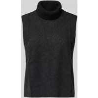 Only Regular Fit Pullunder mit geripptem Rollkragen Modell 'MATTY' in Anthrazit, Größe XL von Only
