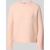 Only Regular Fit Strickpullover Modell 'CIROLA' in Rosa, Größe M von Only