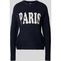 Only Regular Fit Strickpullover aus Viskose-Mix Modell 'KATIA' in Schilf, Größe XL von Only