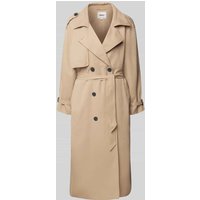 Only Regular Fit Trenchcoat mit Reverskragen Modell 'CHLOE' in Sand, Größe L Only Regular Fit Trenchcoat mit Reverskragen Modell 'CHLOE' in Sand, Größe L von Only