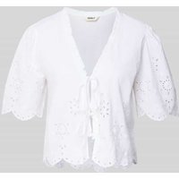 Only Regular Fit Tunika aus reiner Baumwolle Modell 'MIFFY' in Weiss, Größe M von Only