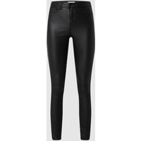 Only Skinny Fit Jeans mit Label-Patch in Black, Größe L/32 von Only