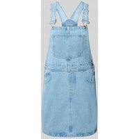 Only Slim Fit Jeanskleid mit Latzträgern Modell 'LINN' in Hellblau, Größe M von Only