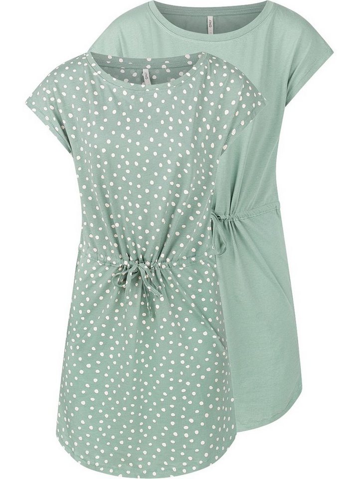 ONLY Sommerkleid Damen Mini Kleid onlMAY S/S Dress A-Linie aus 100% Baumwolle von ONLY