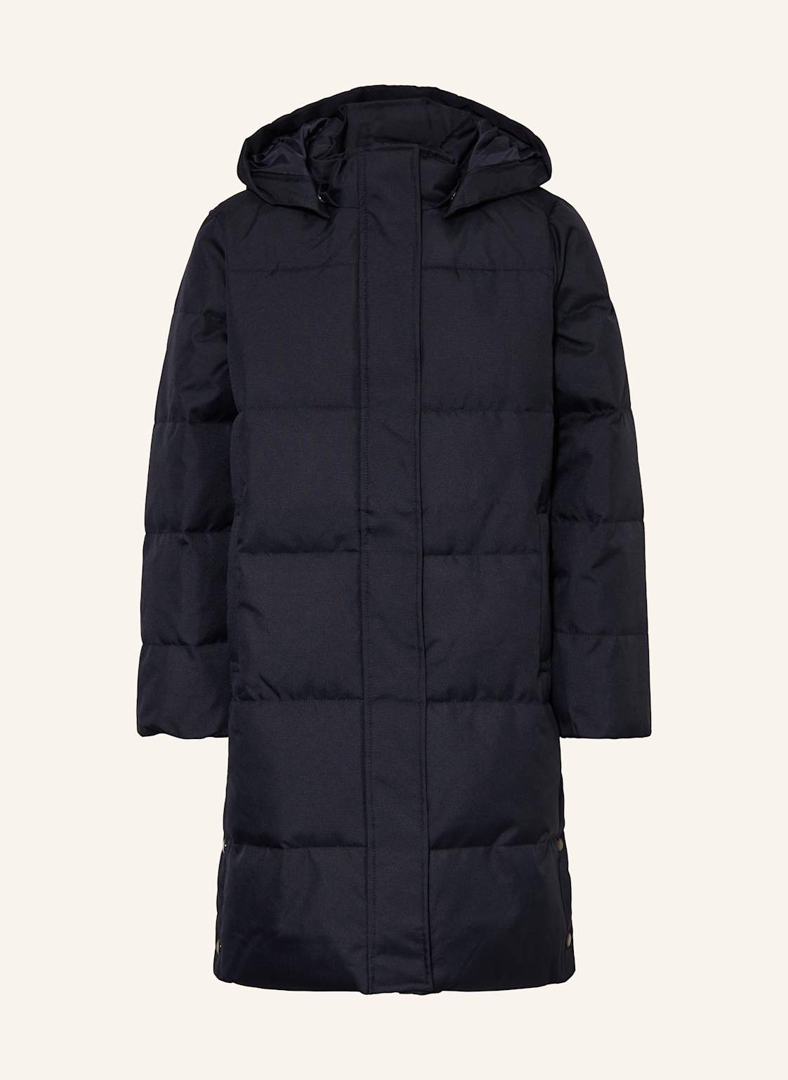 Only Steppmantel Mit Abnehmbarer Kapuze blau von Only