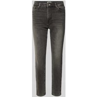Only Straight Fit High-Waist-Jeans mit Label-Patch Modell 'EMILY' in Mittelgrau, Größe 28/30 Only Straight Fit High-Waist-Jeans mit Label-Patch Modell 'EMILY' in Mittelgrau, Größe 28/30 von Only