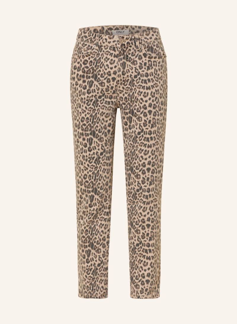 Only Straight Jeans beige von Only