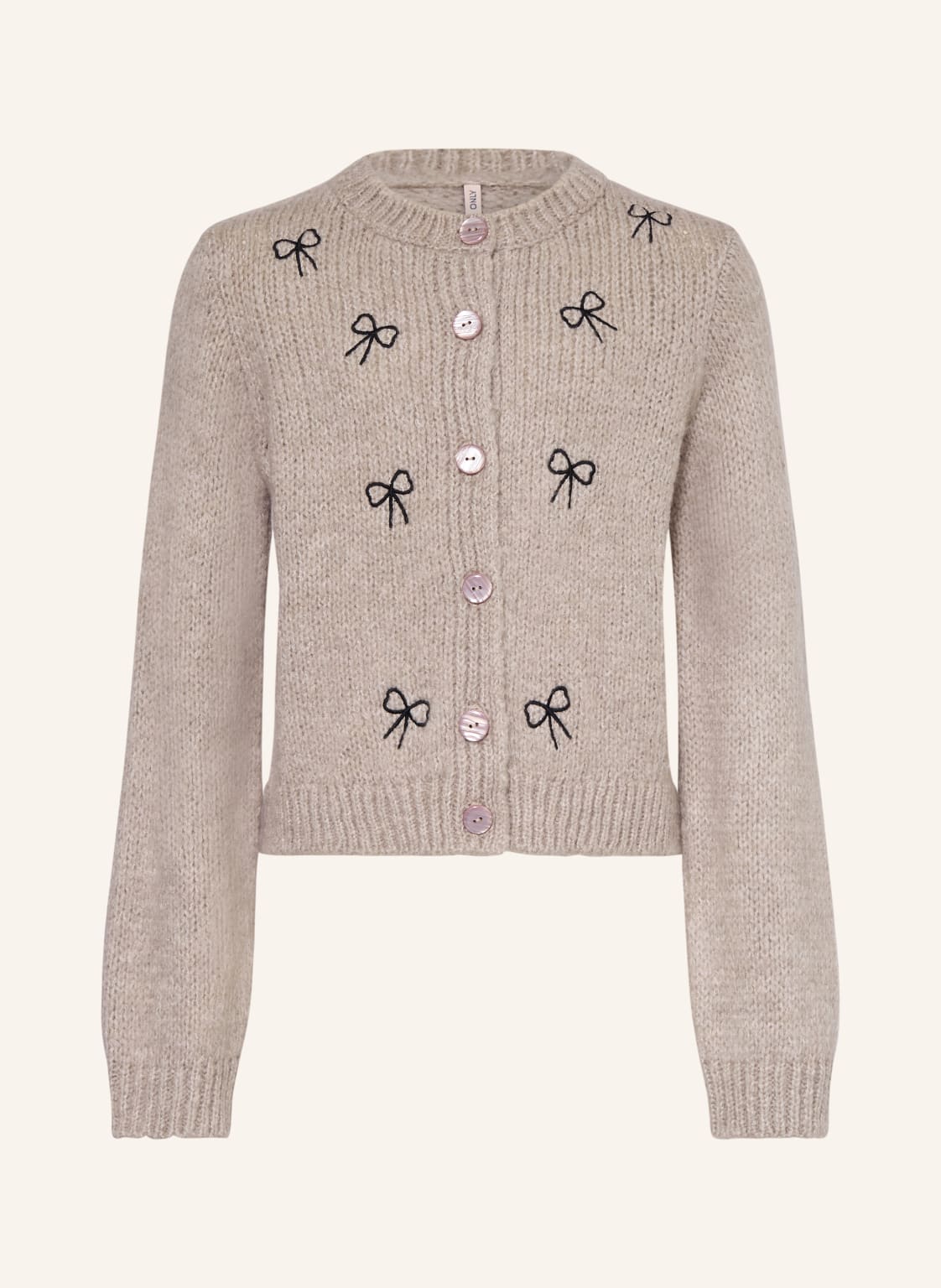 Only Strickjacke beige von Only