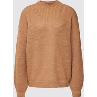 Only Strickpullover mit Strukturmuster Modell 'ALISA' in Camel, Größe XS von Only