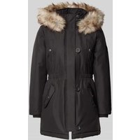 Only Taillierter Parka mit Kunstfellbesatz Modell 'IRIS' in Metallic Black, Größe XS Only Taillierter Parka mit Kunstfellbesatz Modell 'IRIS' in Metallic Black, Größe XS von Only