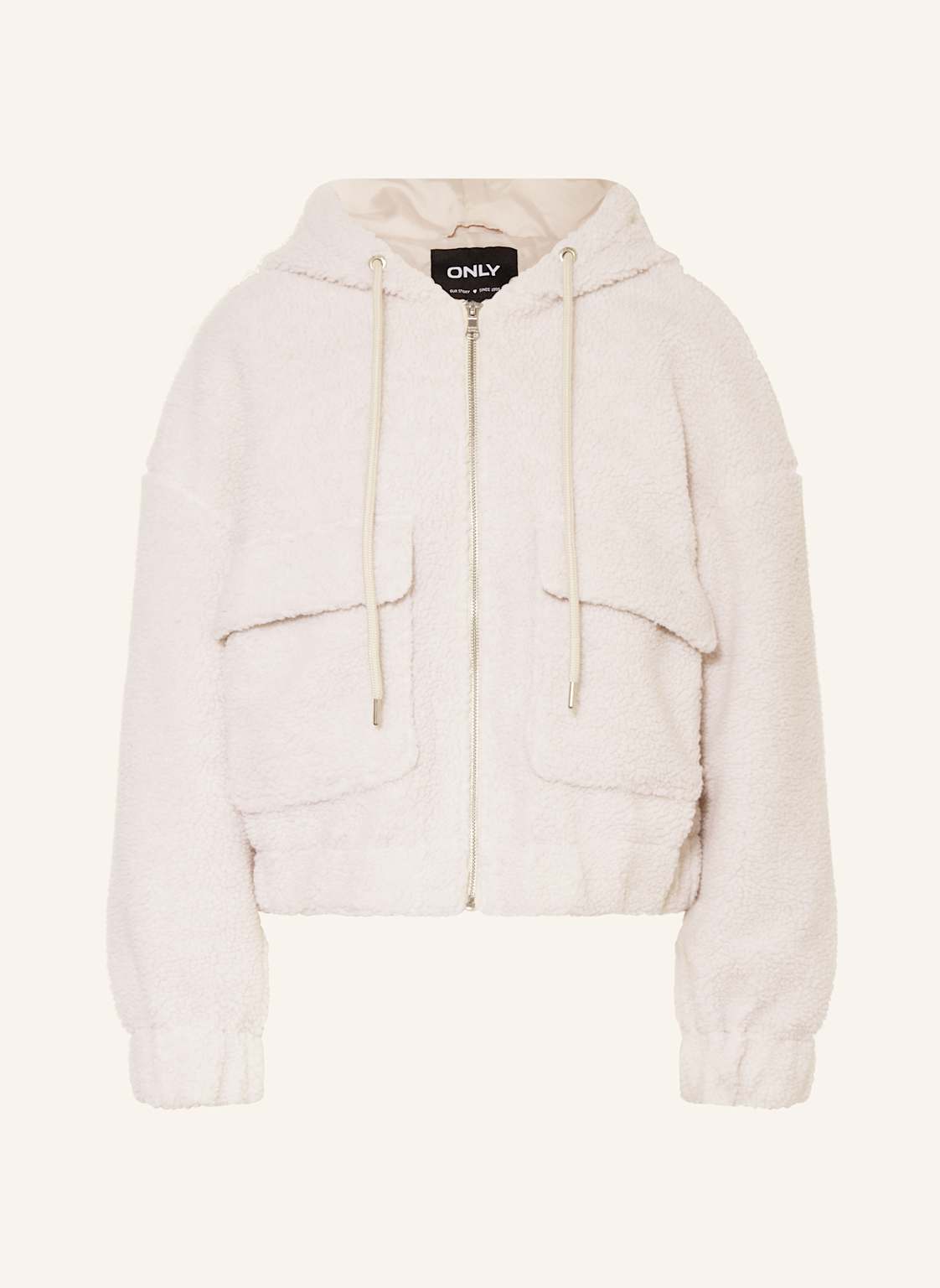 Only Teddyfell-Jacke weiss von Only