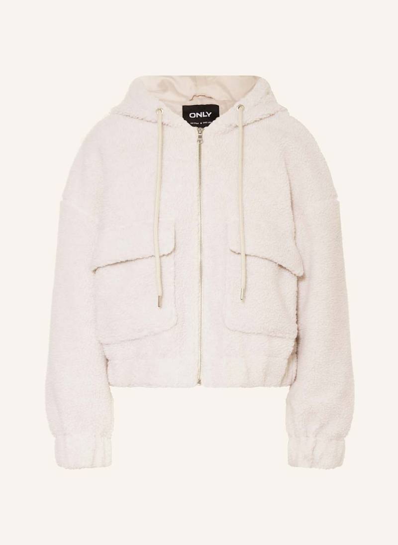 Only Teddyfell-Jacke weiss von Only