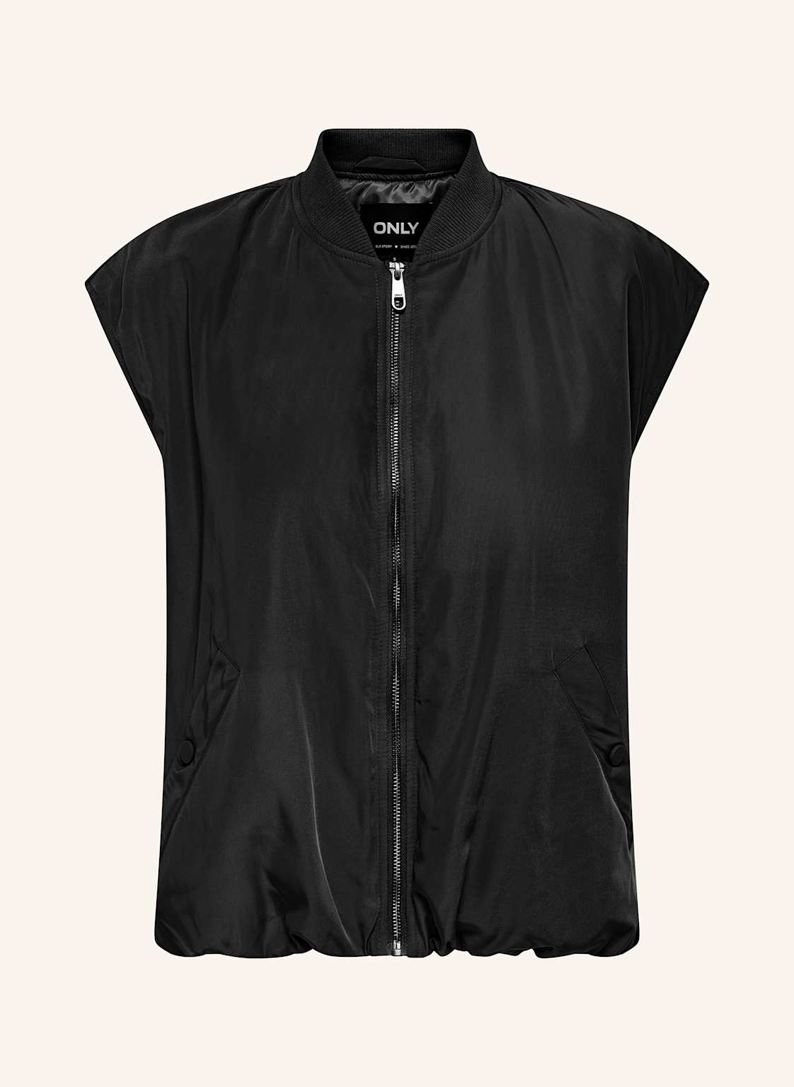 Only Weste schwarz von Only