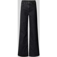 Only Wide Leg Jeans im 5-Pocket-Design Modell 'JUICY LIFE' in Black, Größe 25/30 von Only