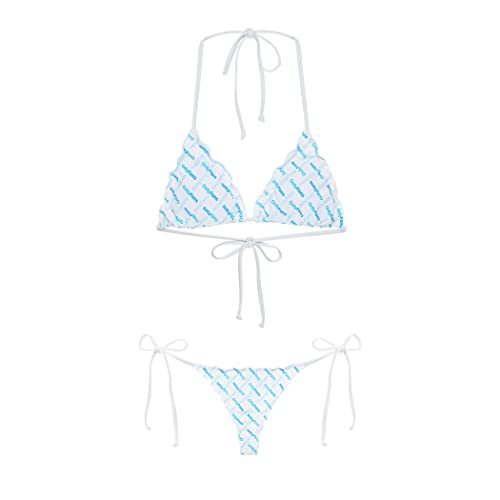 OnlyFans Damen Bikini-Set, weiß, OneSize von OnlyFans