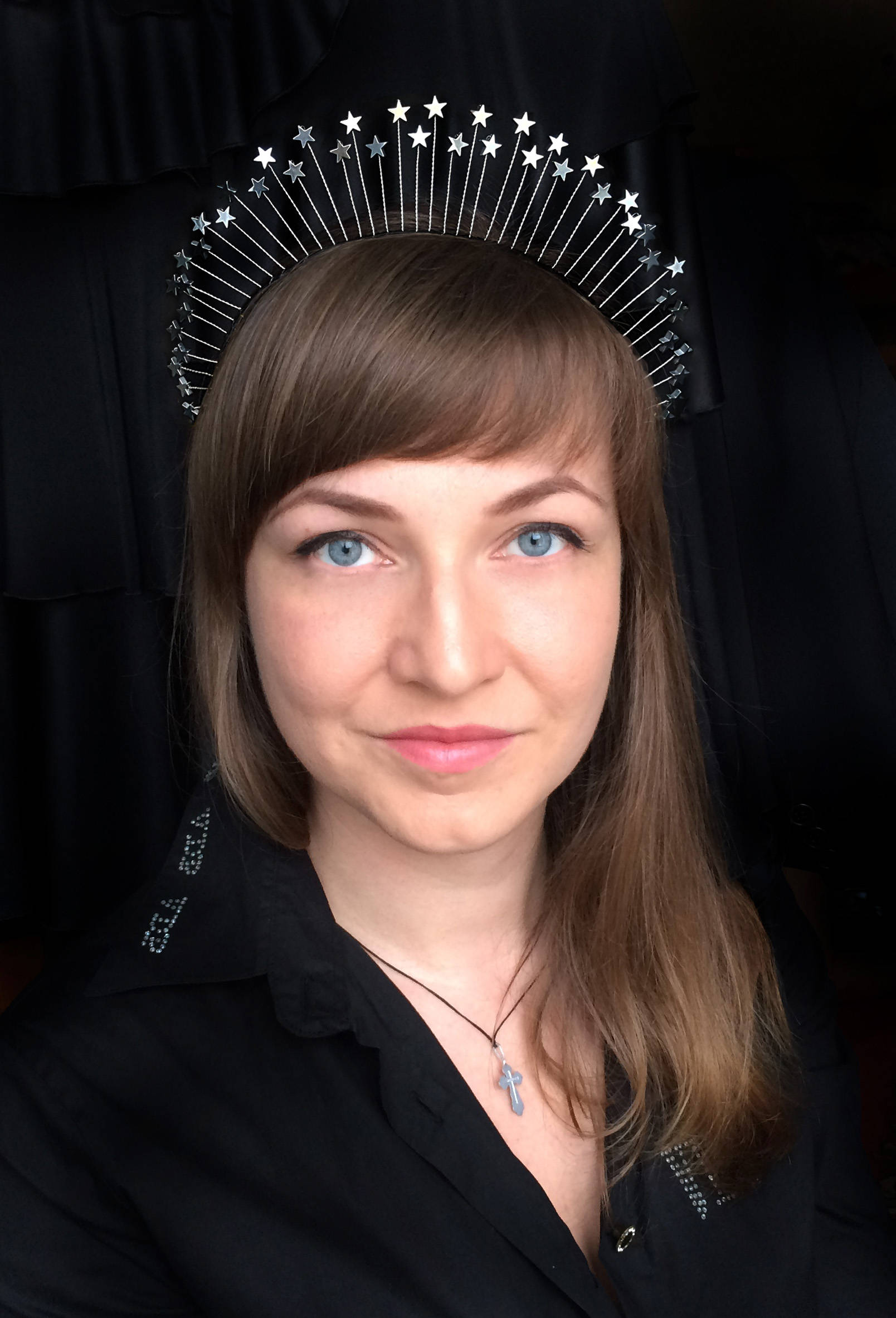 stern Brautkrone Hämatit Tiara stern Brautkrone Hämatit Tiara von OnlyForYouDesign