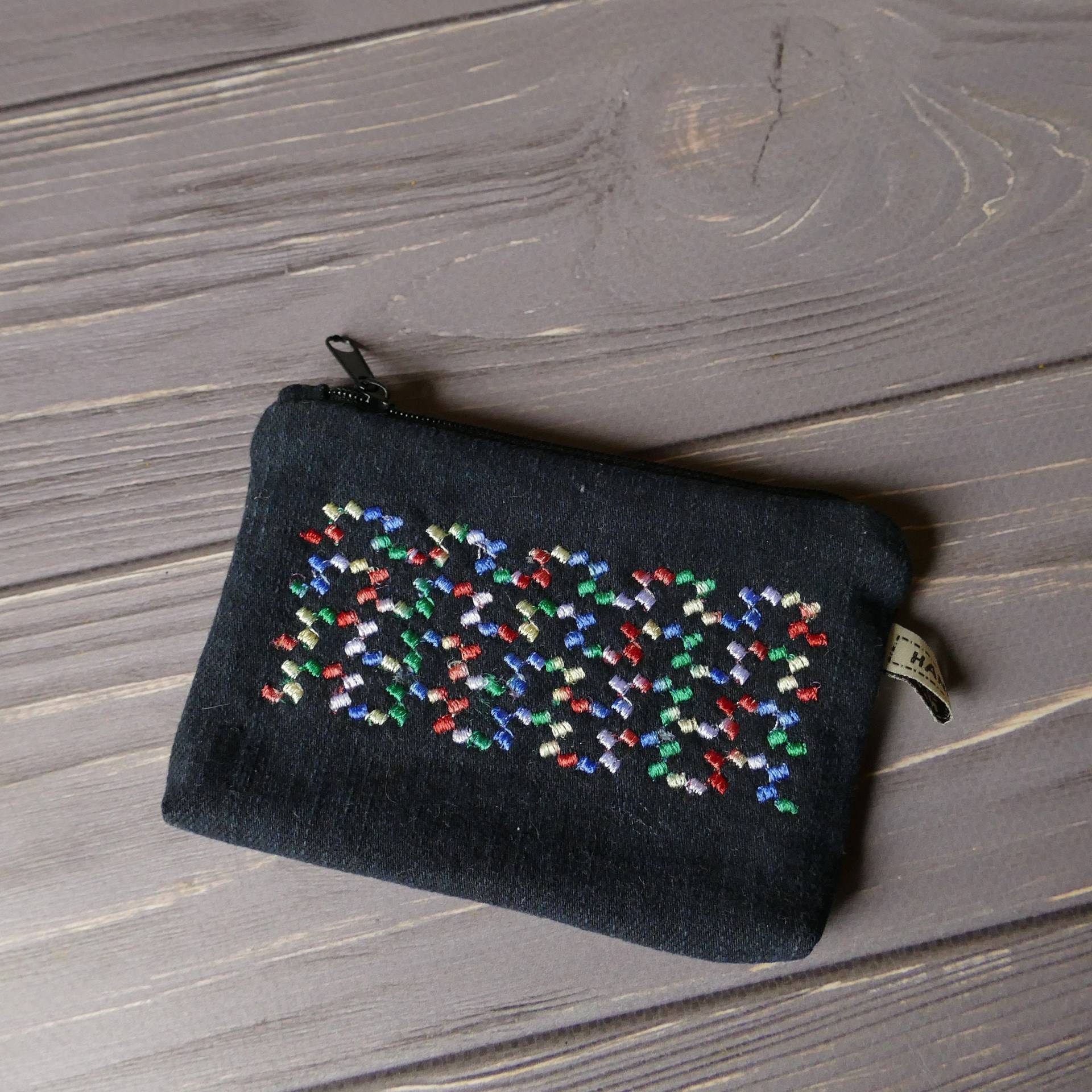 Chevron Münze Geldbörse, Reißverschluss-Wechsel-Beutel von OnlyOneExclusive