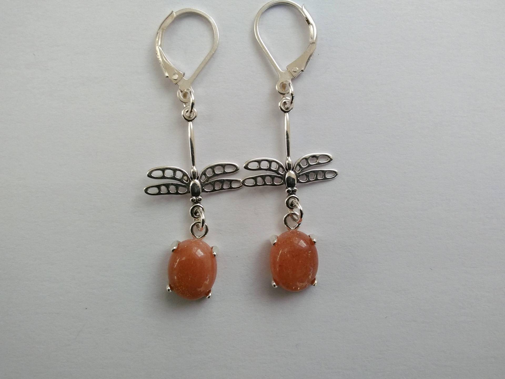 Sonnenstein Libelle Ohrringe/Multicolor Schmuck/Damen Schmuck/Frühling Mode/Fun Schmuck von OnlyStoneJewelry