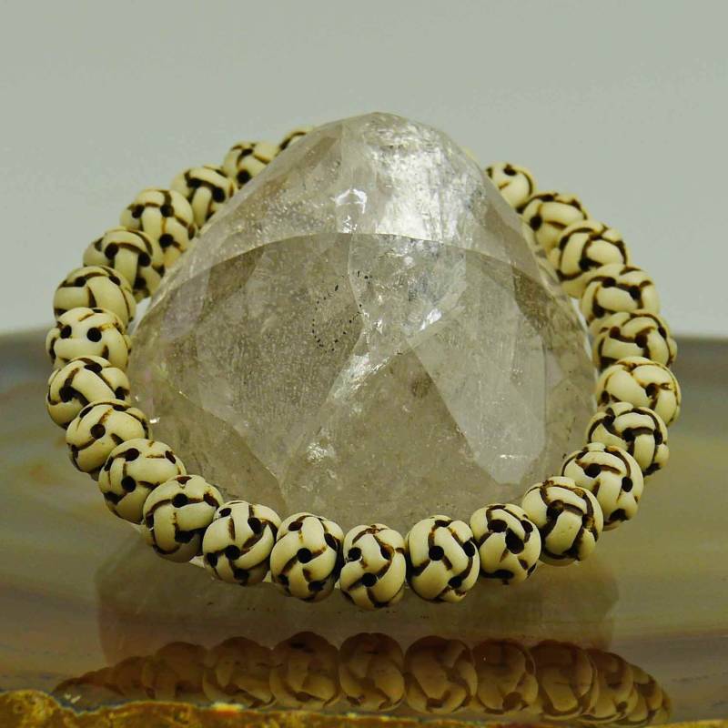 Armband Knochen 3D Elemente Größe | 10mm Handarbeit Asien 85 von Onlybestqualitynepal