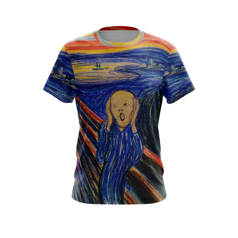 Recycled Bedrucktes T-Shirt Von Munch Geburtstagsgeschenk Für Sie von OnmeClothing