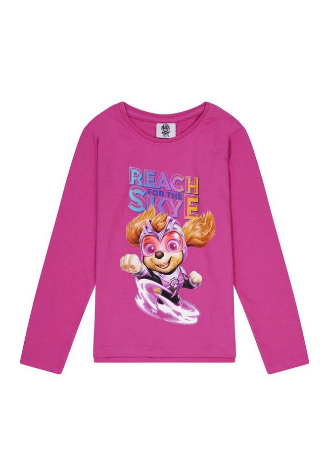 ONOMATO! Langarmshirt Paw Patrol Kinder Mädchen T-Shirt Longsleeve Langarm-Shirt von Onomato!