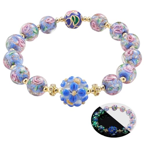 Onperpoe Glühwürmchen Glasarmbänder Glühwürmchen Perlenarmband Leuchtet im Dunkeln für Frauen Heilsteine Armband Kristall Armband Edelstein 10mm Edelstein Schmuck Geschenk für Frauen Onperpoe Glühwürmchen Glasarmbänder Glühwürmchen Perlenarmband Leuchtet im Dunkeln für Frauen Heilsteine Armband Kristall Armband Edelstein 10mm Edelstein Schmuck Geschenk für Frauen von Onperpoe