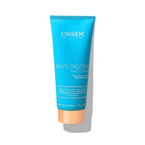 Onsen Anti Aging Shea Hand Lotion, Moisturizer for Dry and Cracked Hands, Non-Greasy Hand Repair Cream, Hand & Nail Care Cream with Japanese Natural Secrets Hand Cream for Women 4.5 fl oz/135 ml Onsen Anti Aging Shea Hand Lotion, Moisturizer for Dry and Cracked Hands, Non-Greasy Hand Repair Cream, Hand & Nail Care Cream with Japanese Natural Secrets Hand Cream for Women 4.5 fl oz/135 ml von Onsen