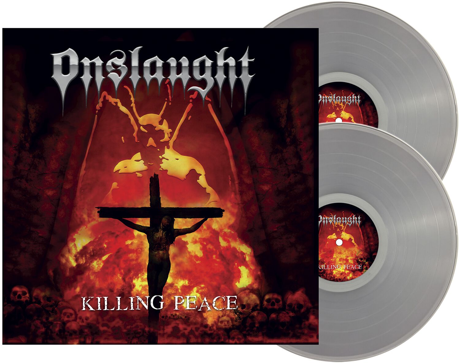 Onslaught Killing peace LP klar von Onslaught