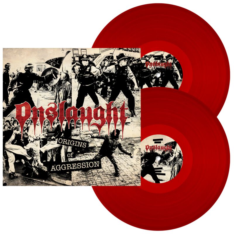 Onslaught Origin of Aggression LP multicolor Onslaught Origin of Aggression LP multicolor von Onslaught