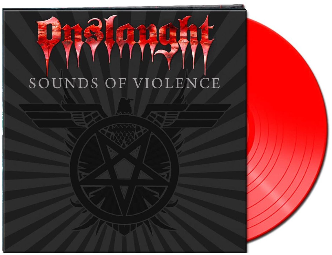 Onslaught Sounds of violence LP rot von Onslaught