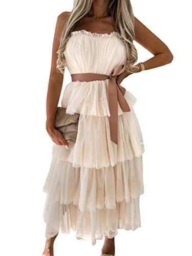 Onsoyours Abendkleid Ärmellos Kurz Brautjungfern Kleid Chiffon V-Ausschnitt Retro Sommer Spitzen Strandkleid Elegant Casual A-Linie Kleid Mini Kleider C Aprikose XL Onsoyours Abendkleid Ärmellos Kurz Brautjungfern Kleid Chiffon V-Ausschnitt Retro Sommer Spitzen Strandkleid Elegant Casual A-Linie Kleid Mini Kleider C Aprikose XL von Onsoyours