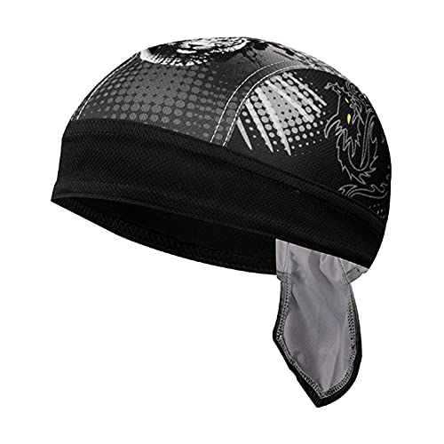 Onsoyours Bandana Cap Sommermütze Bandana Kopftuch Atmungsaktive Fahrrad Kopfbedeckung Hut Mens Womens Atmungsaktive Stirnband B Braun Einheitsgröße von Onsoyours