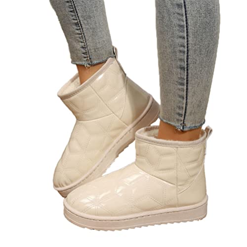 Onsoyours Damen Herbst Winter Stiefeletten Dicken Boden Schnee Stiefel Solide Farbe Futter Samt Warme Mitte Rohr Baumwolle Stiefel Weichen Boden Rutschfest Boots Schuhe A Beige 40 EU Onsoyours Damen Herbst Winter Stiefeletten Dicken Boden Schnee Stiefel Solide Farbe Futter Samt Warme Mitte Rohr Baumwolle Stiefel Weichen Boden Rutschfest Boots Schuhe A Beige 40 EU von Onsoyours