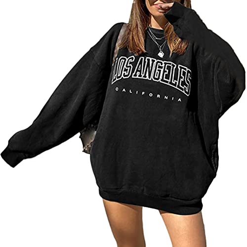 Onsoyours Damen Schmetterling Pulli Sweatshirts Hoodie Sport Langarm Kapuzenpullover Mode Bequem Casual Pulli Mit Kordel Und Taschen U Schwarz S von Onsoyours