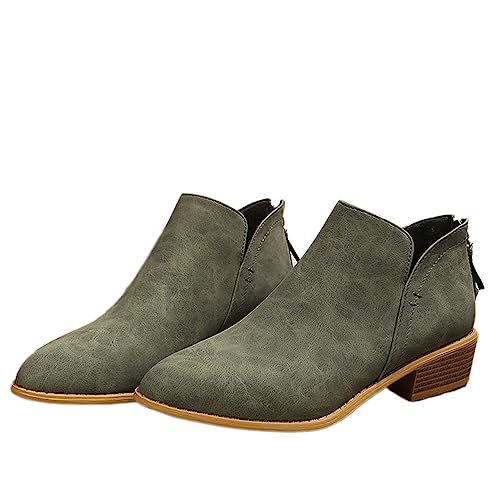 Onsoyours Damen Stiefeletten Chelsea Boot Comfort Pure Farbe Ankle Bootie Herbst Winter Stiefel Worker Boots Schneestiefel Schuhe Stiefelette Knöchel Kurze Stiefel A Armeegrün 39 EU Onsoyours Damen Stiefeletten Chelsea Boot Comfort Pure Farbe Ankle Bootie Herbst Winter Stiefel Worker Boots Schneestiefel Schuhe Stiefelette Knöchel Kurze Stiefel A Armeegrün 39 EU von Onsoyours