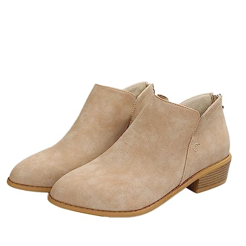 Onsoyours Damen Stiefeletten Chelsea Boot Comfort Pure Farbe Ankle Bootie Herbst Winter Stiefel Worker Boots Schneestiefel Schuhe Stiefelette Knöchel Kurze Stiefel A Khaki 37 EU Onsoyours Damen Stiefeletten Chelsea Boot Comfort Pure Farbe Ankle Bootie Herbst Winter Stiefel Worker Boots Schneestiefel Schuhe Stiefelette Knöchel Kurze Stiefel A Khaki 37 EU von Onsoyours