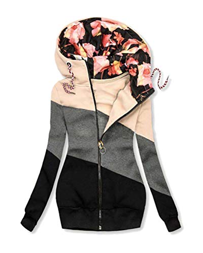 Onsoyours Damen Winter Mantel Winterparka Jacke Winterparka Mantel Kunstfell Lang Teddyfell Winterjacke Steppmantel D Aprikose L von Onsoyours