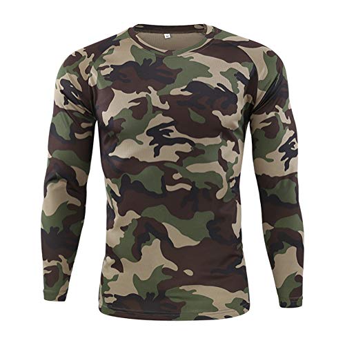 Onsoyours Herren Outdoor Schnell Trocknend Camouflage Langarm Tops Python-Muster Bluse T-Shirts Tactical Mountaineering Schnelltrocknendes Langarmshirt C Grün L Onsoyours Herren Outdoor Schnell Trocknend Camouflage Langarm Tops Python-Muster Bluse T-Shirts Tactical Mountaineering Schnelltrocknendes Langarmshirt C Grün L von Onsoyours