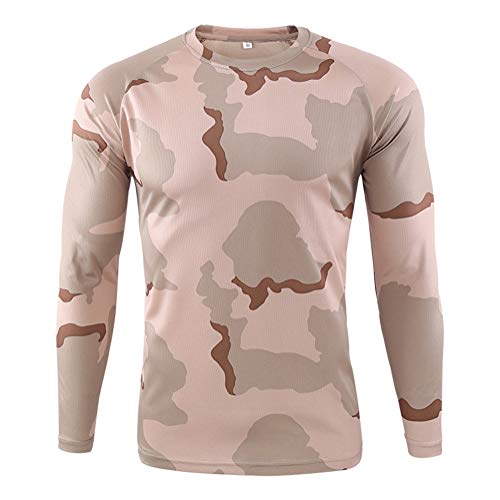 Onsoyours Herren Outdoor Schnell Trocknend Camouflage Langarm Tops Python-Muster Bluse T-Shirts Tactical Mountaineering Schnelltrocknendes Langarmshirt C Khaki XXL Onsoyours Herren Outdoor Schnell Trocknend Camouflage Langarm Tops Python-Muster Bluse T-Shirts Tactical Mountaineering Schnelltrocknendes Langarmshirt C Khaki XXL von Onsoyours