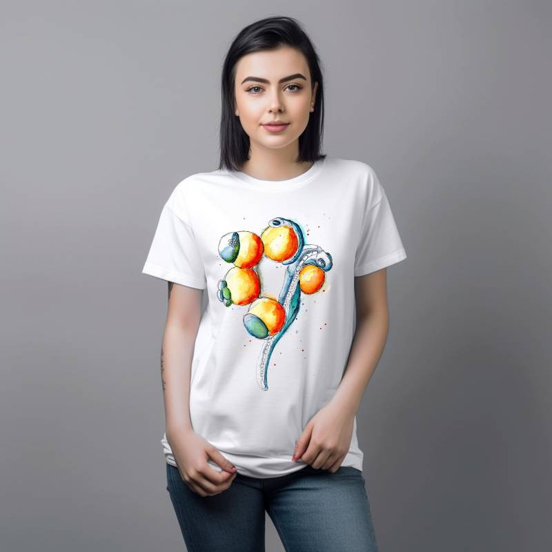 Zebrafish Development T-Shirt - Gift For Scientist, Biology Shirt von Ontogenie