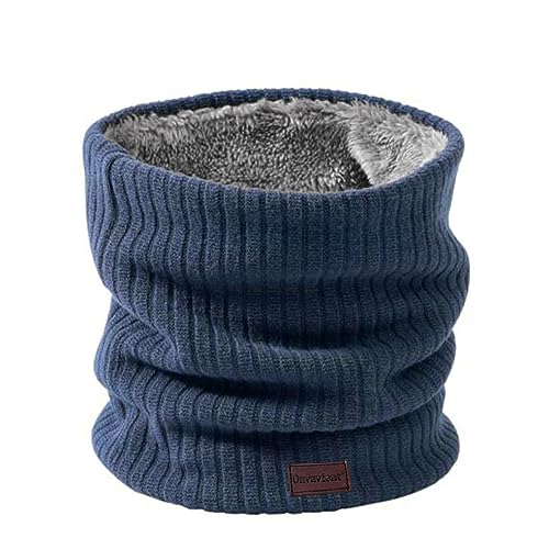 Onvavient Schal Herren Winter, Winter Halsschlauch Ski, Schlauchschal Halstuch Halswärmer Gesichtsschal Fleece Loop Schal Männer Frauen Warm Dick Loopschal Nackenwärmer von Onvavient