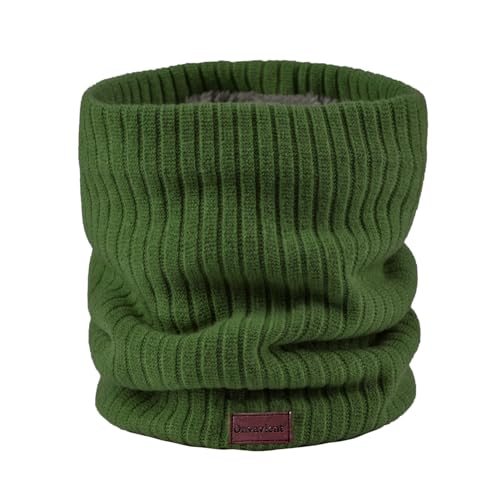 Onvavient Schal Herren Winter, Winter Halsschlauch Ski, Schlauchschal Halstuch Halswärmer Gesichtsschal Fleece Loop Schal Männer Frauen Warm Dick Loopschal Nackenwärmer von Onvavient