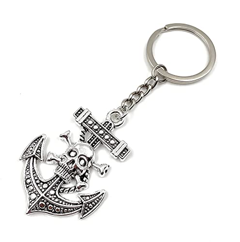 Onwomania Anker Tot Seefahrt Schlüsselanhänger Metall Glücksbringer in Alu Geschenkbox, ideal zum Verschenken Onwomania Anker Tot Seefahrt Schlüsselanhänger Metall Glücksbringer in Alu Geschenkbox, ideal zum Verschenken von Onwomania
