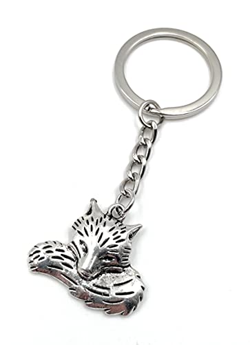 Onwomania Fuchsschwanz Fuchs tier Schlüsselanhänger Metall Glücksbringer in Alu Geschenkbox, ideal zum Verschenken Onwomania Fuchsschwanz Fuchs tier Schlüsselanhänger Metall Glücksbringer in Alu Geschenkbox, ideal zum Verschenken von Onwomania