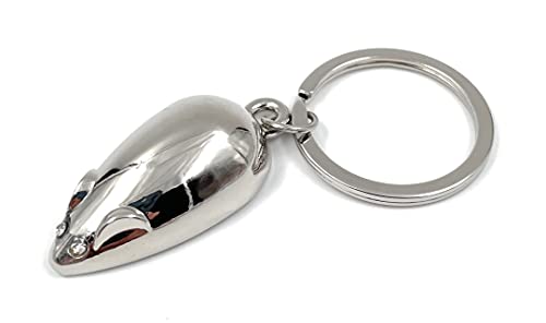 Onwomania Maus Tier Schlüsselanhänger Metall Glücksbringer in Alu Geschenkbox, ideal zum Verschenken Onwomania Maus Tier Schlüsselanhänger Metall Glücksbringer in Alu Geschenkbox, ideal zum Verschenken von Onwomania