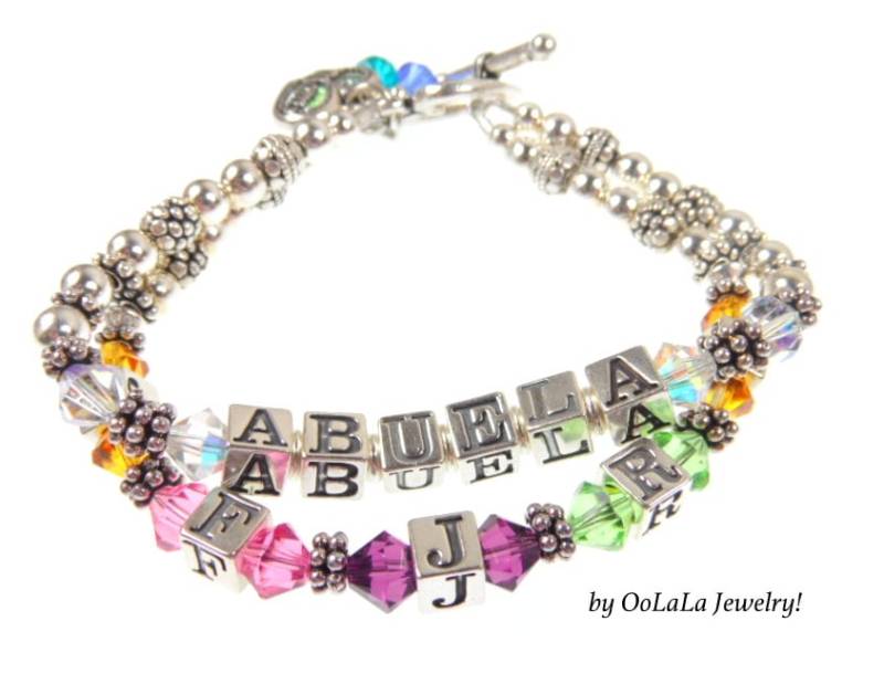 Großmutter Schmuck, Armband, Benutzerdefinierte Name Familien Erbstück von OoLaLaJewelry